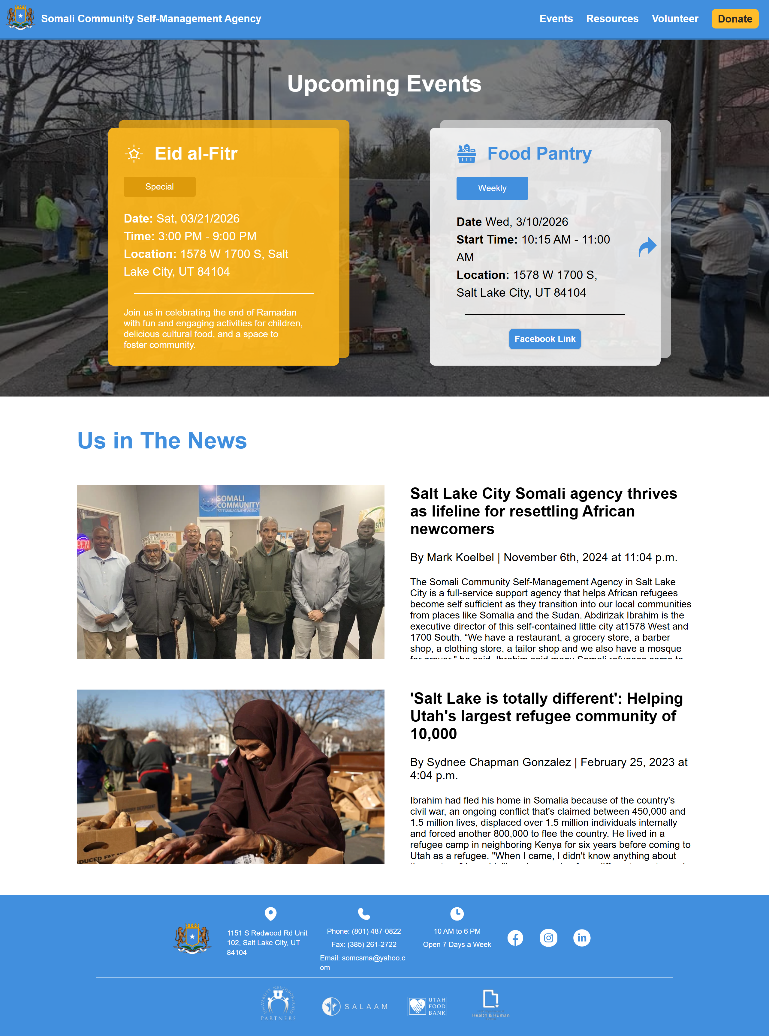 SOMCSMA website screenshot
